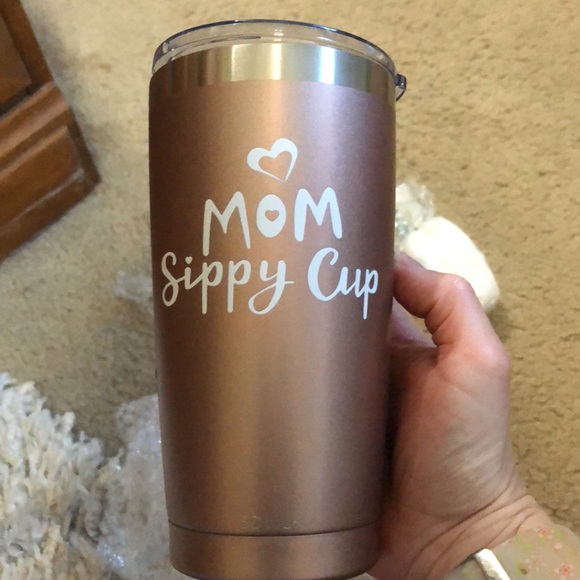 Mommy's Sippy Cup Travel Tumbler with Lids NWT - Picture 8 of 8